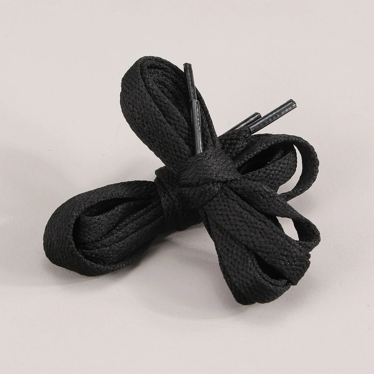 1 Pair Flat Cotton Shoe laces, 5/16" Wide Shoelaces for Athletic Running Sneakers Shoes Boot Strings，Polyester  Flat Shoelaces