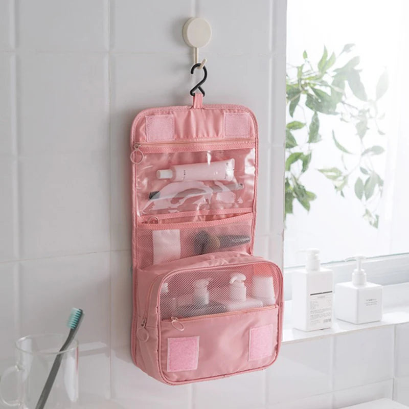 Multi Functional Travel Storage Bag, Hand-held Double-layer Women's Makeup Bag, Men's Travel Grooming Bag