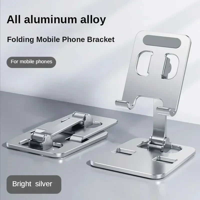 Mode Universal Faltbar Schreibtisch Handyhalterung Ständer für iPhone 12-17 Handyhalter Tablet Desktop Metallhalter