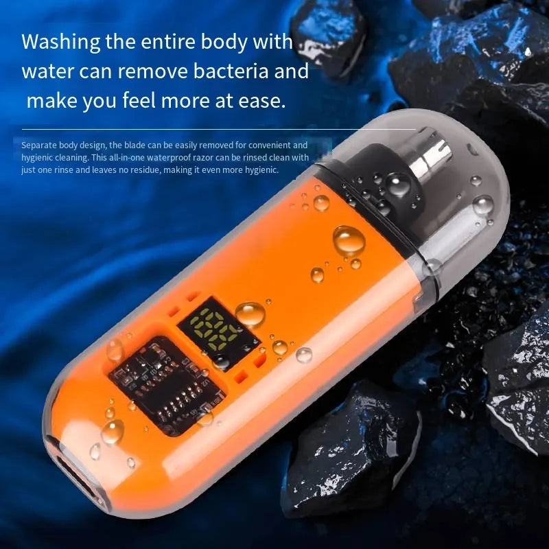 Nose Hair Trimmer Portable Trimmer for Nose Mini Nose and Ear Hair Trimmer Portable Nose Trimmer Rechargeable Trimmer for Man - Shoppiline