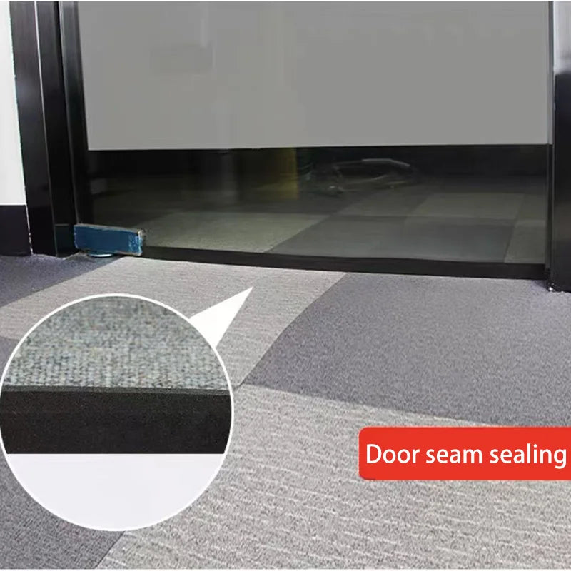 EVA Foam Door Window Sealing Strip Weather Stripping Self-Adhesive Soundproof Windproof Dustproof Draught Excluder