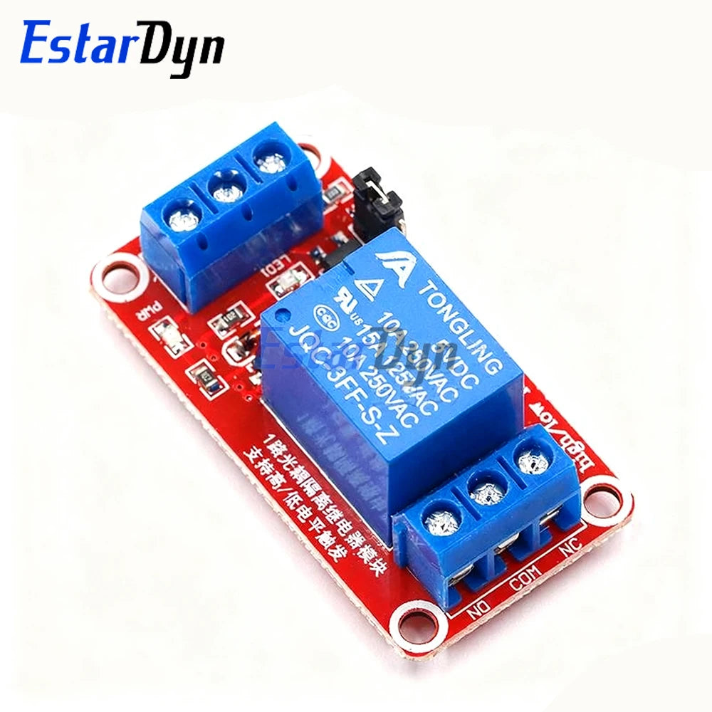 1 2 4 8 Channel 5V 12V Relay Module with Optocoupler, High Low Level Trigger Shield for Arduino PIC AVR MCU DIY Projects