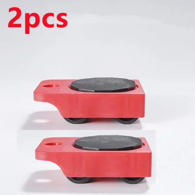 Heavy Duty Furniture Moving Kit - 5pc Roller Set for Effortless Lifting & Gliding