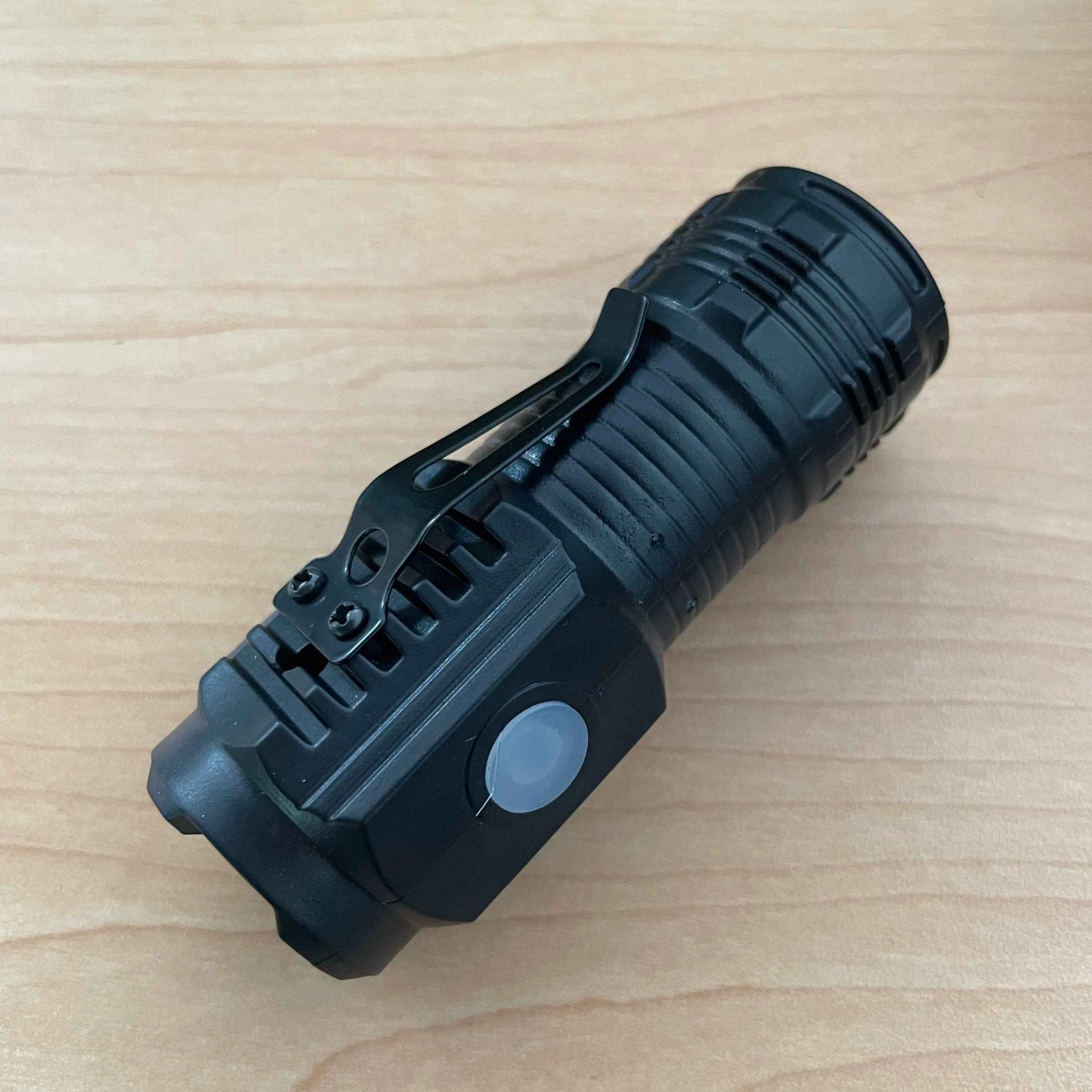 Three-eyed monster LED flashlight, a must-have for night travel, portable, high brightness, strobe lighting