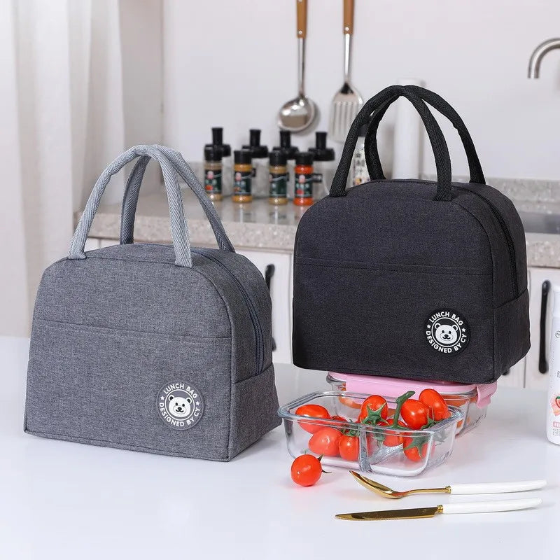 Insulated Lunch Bag Insulation Bento Pack Aluminum Foil Rice Bag Meal Pack Ice Pack Student Bento Lunch Handbag Insulation
