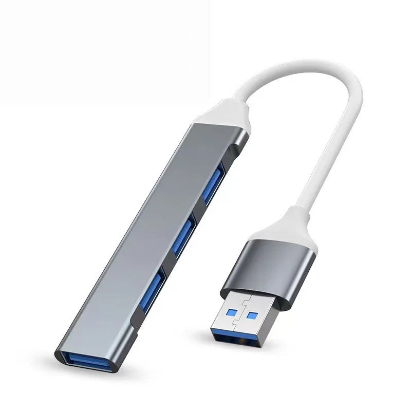 USB HUB Extender 4-Port Splitter Adapter OTG Dockingstation für Handy MacBook Pro 13 15 Air PC Laptop Computer Hub