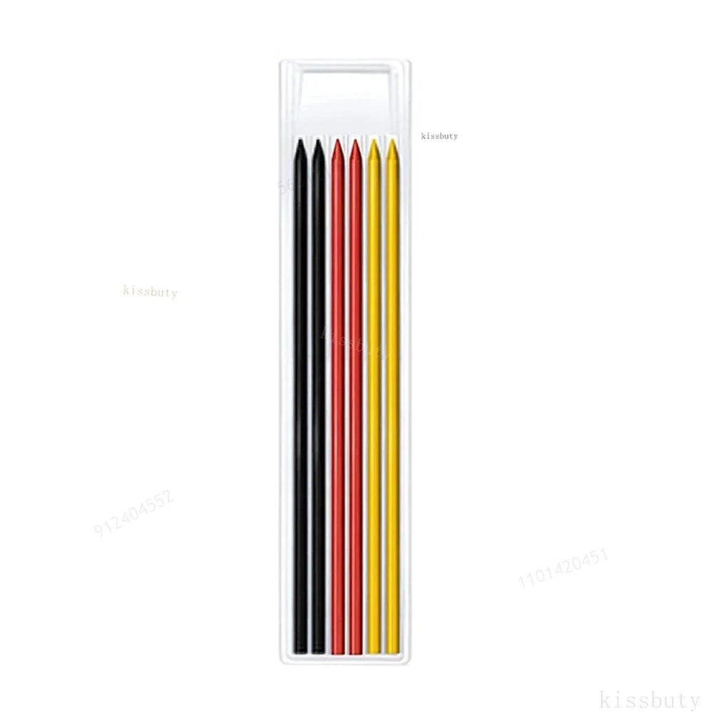 Woodworking Mechanical Pencil Set, Deep Hole Marking and Drawing, 2.8mm Reliable and Durable Lead, for Carpenters Engineering