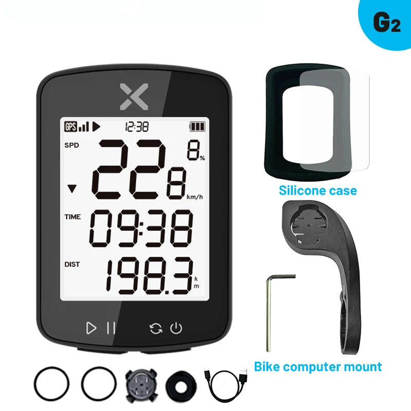 XOSS New G2 GPS G2+ Cycling Computer G Plus Wireless Speedometer Bluetooth Tracker Waterproof Road Bike MTB Bicycle Odometer
