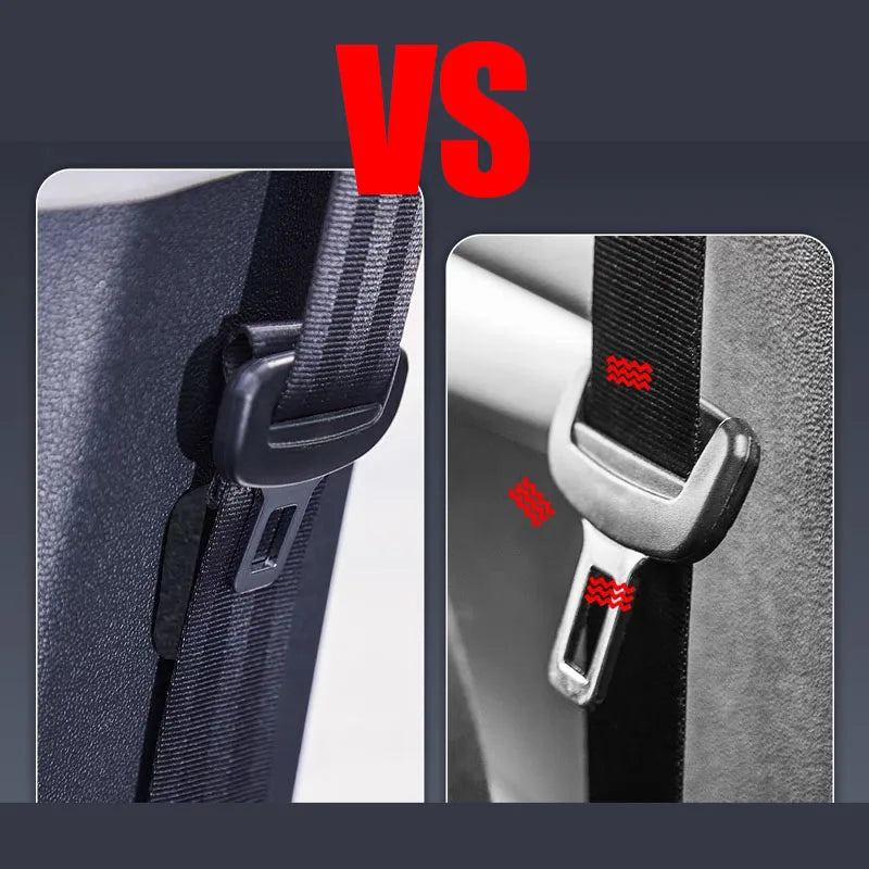 1/2pcs Suede Magnetic Suction Car Seat Belt Fixing Clips Auto Belt Holder Stabilizer Fastener Adjustable Clip Seatbelt Stopper