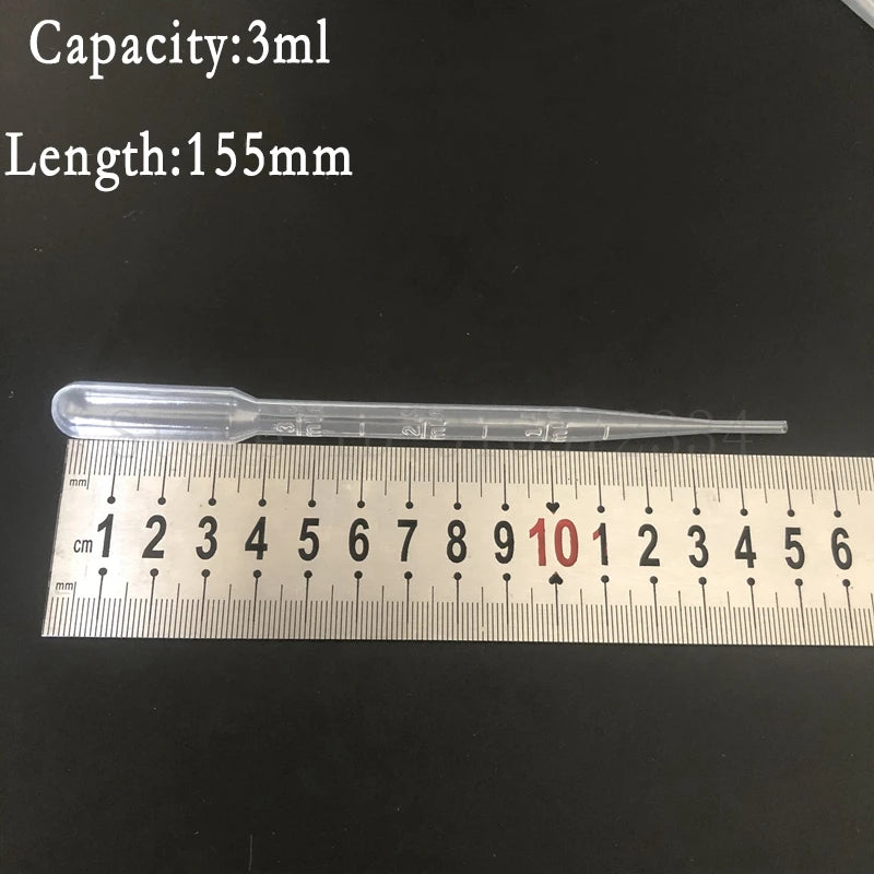 Lab 0.2ml 0.5ml 1ml 2ml 3ml 3ml-L 5ml 10ml Plastic Pasteur Pipette Transfering Disposable Dropper