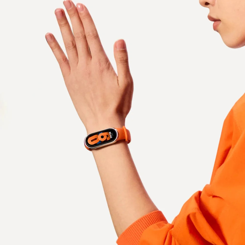 Bracelet en silicone pour Xiaomi Mi Band 10 9 8 Bracelet NFC Sport en caoutchouc pulseira Correas Accessoires Xiaomi Smart Band 10 9 8