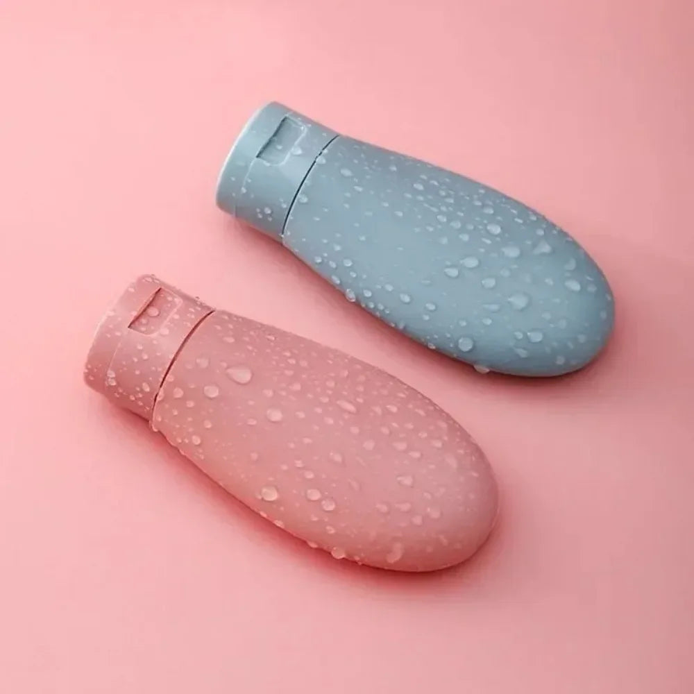 Refillable water bottle, soft silicone squeeze tube packaging empty bottle, wholesale supply