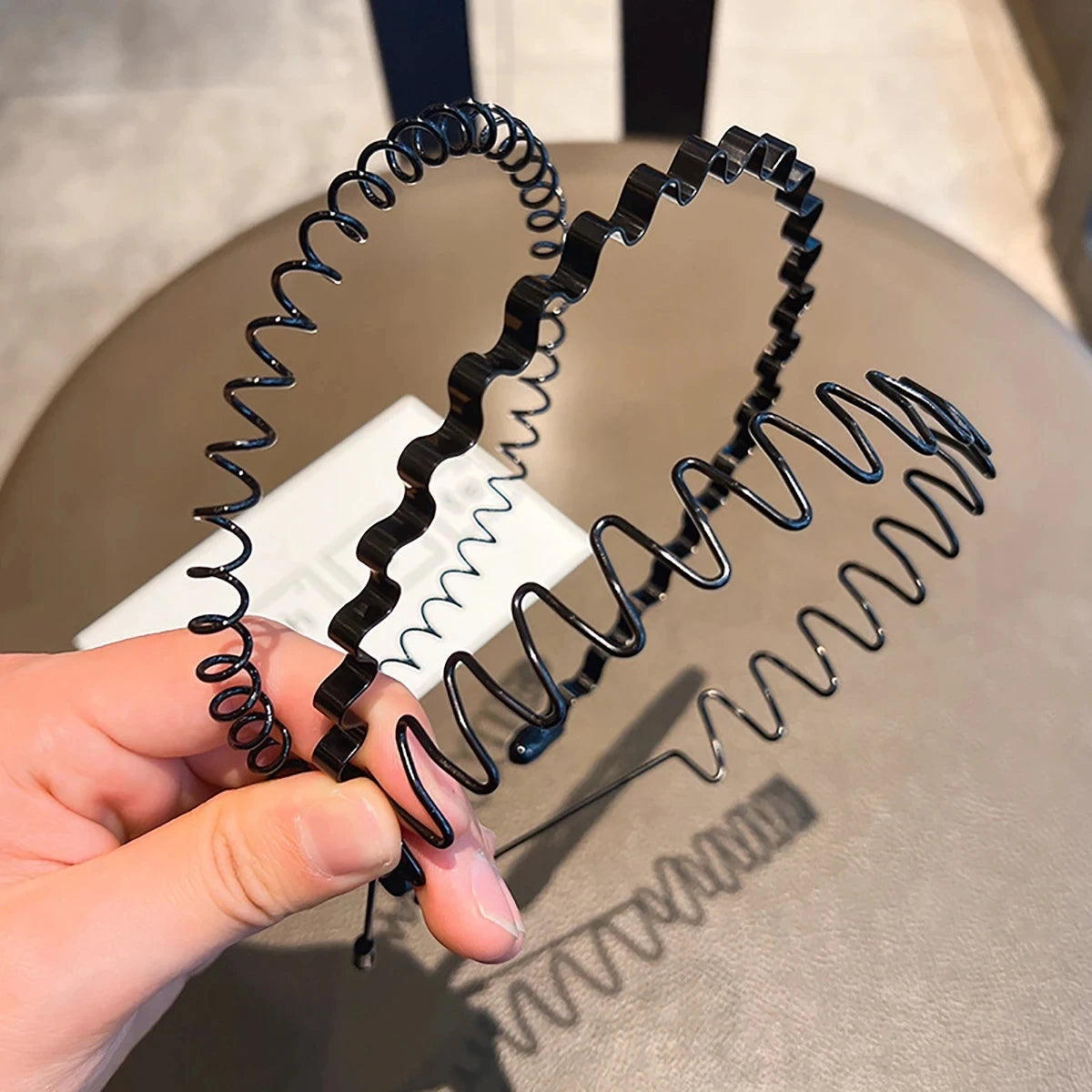 3/6PCS Men's Hair Hoops Simplified Korean Fashion Wash Face Anti Slip Head Hoops Sports Invisible Hair Clips Women's Hair Hoops