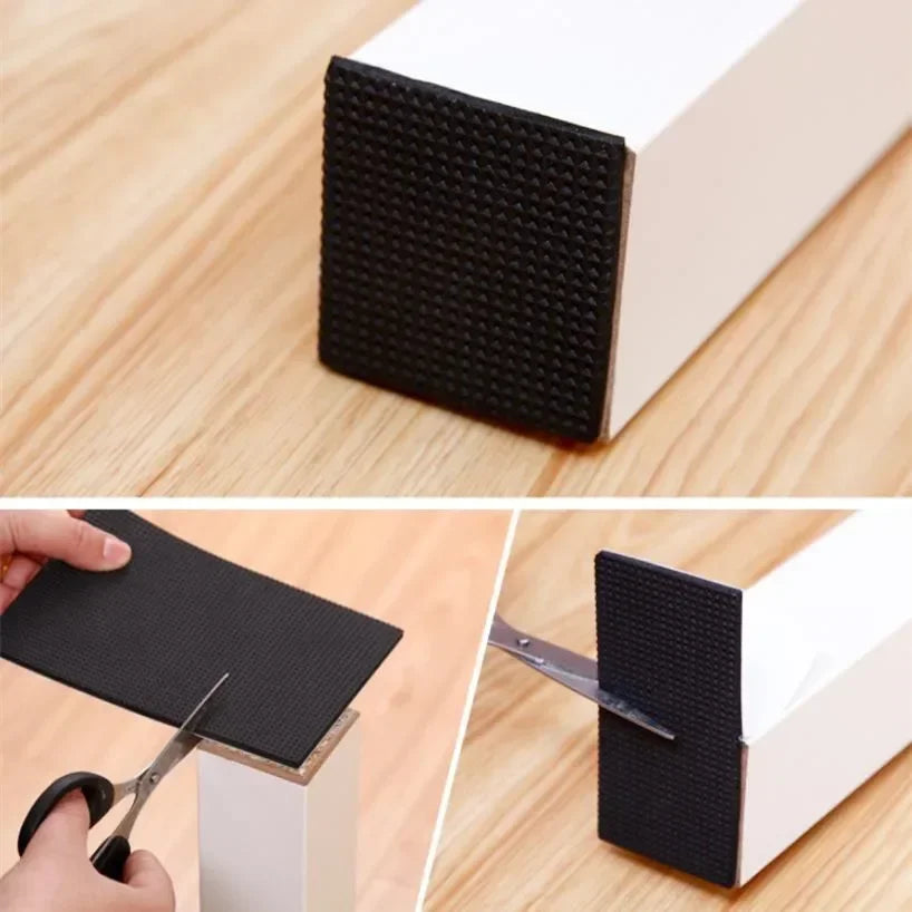 Self Adhesive Furniture Leg Feet Protector Pad Chair Leg Pad Anti-Skid Scratch DIY Resistant Furniture Feet Floor Protector Pads
