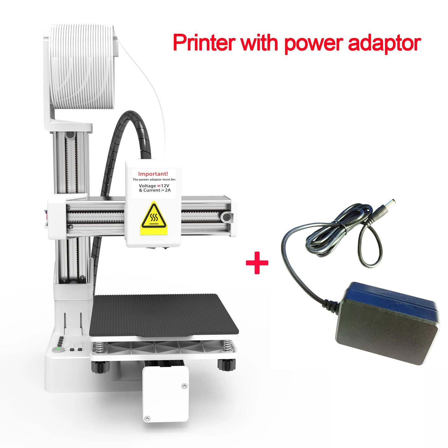 EasyThreed 3D Printer  Entry Level  Compatible with PLA TPU 1.75mm Filament  include Power Adaptor. - Shoppiline