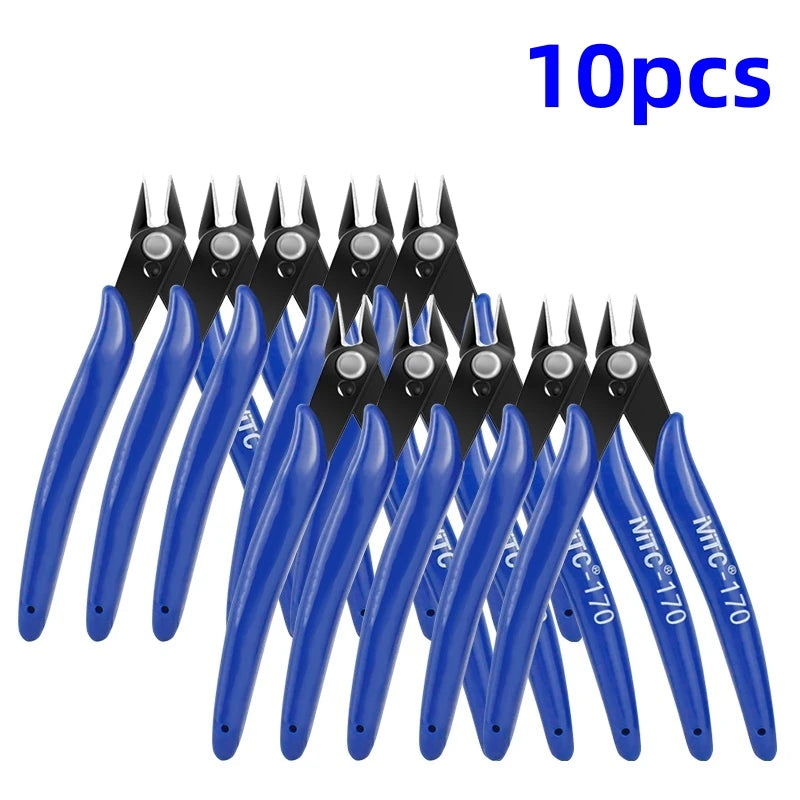 1/5/10PC 170 Wishful Clamp DIY Electronic Diagonal Pliers Side Cutting Nippers Wire Cutter 3D Printer Parts Hand Tools