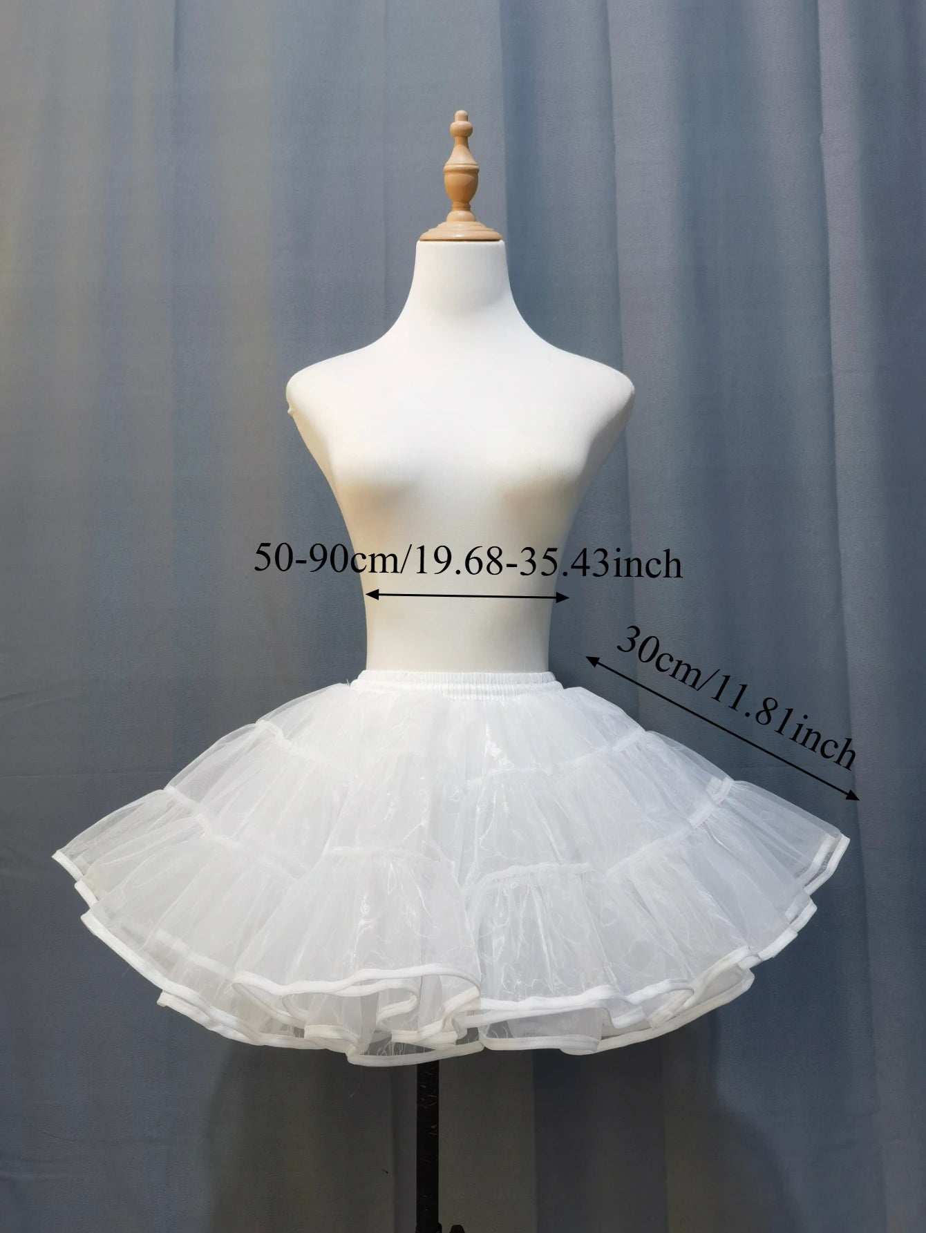 Lolita Super Stuffed Petticoat Boneless Violent Skirt Support Soft Yarn Short Duck Butt Korea Japan New