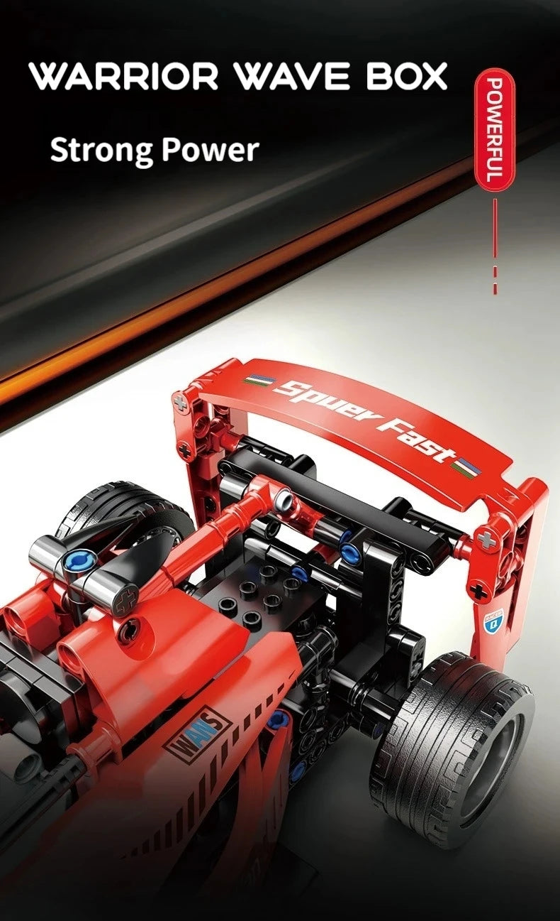 2025 Technical NEW F1 Racing Car Building Blocks Set MOC Model Kit DIY Assembly Bricks Creative Educational Toys For Children - Shoppiline