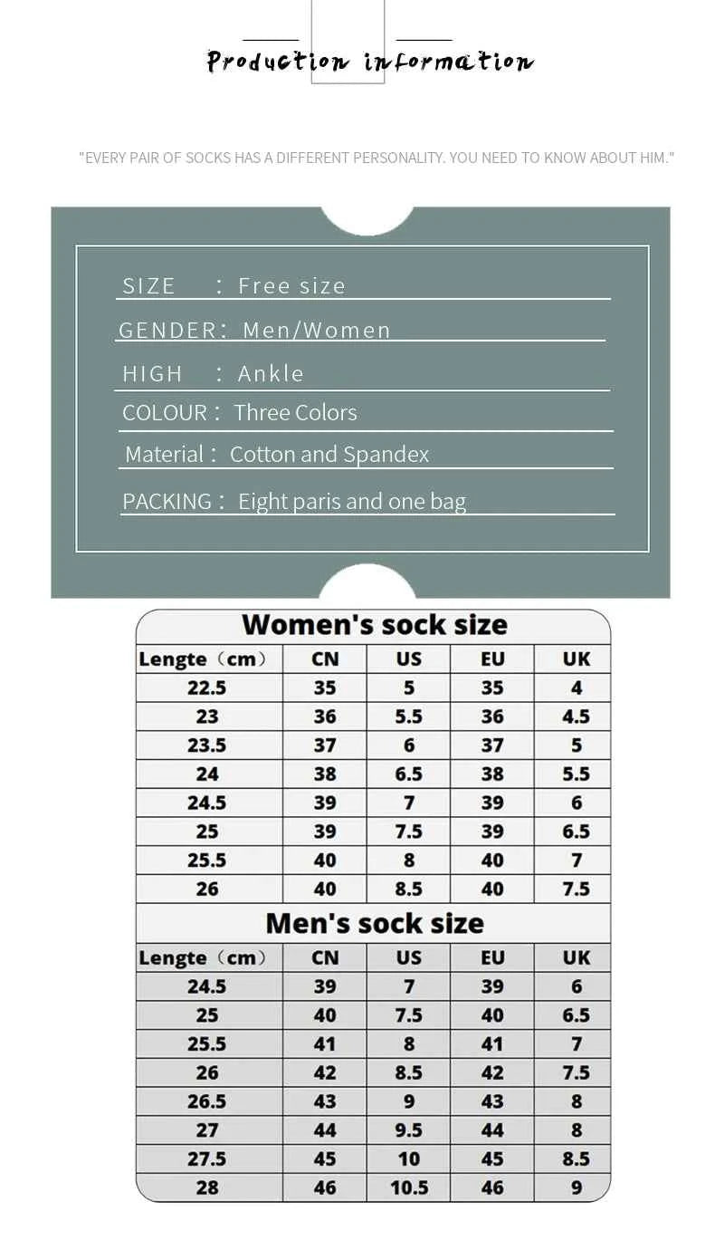 3/5/8 Pairs Women/Men Boat Socks Invisible Low Cut Silicone Non-slip Summer No-show Ankle Socks Solid Color Casual Breathable