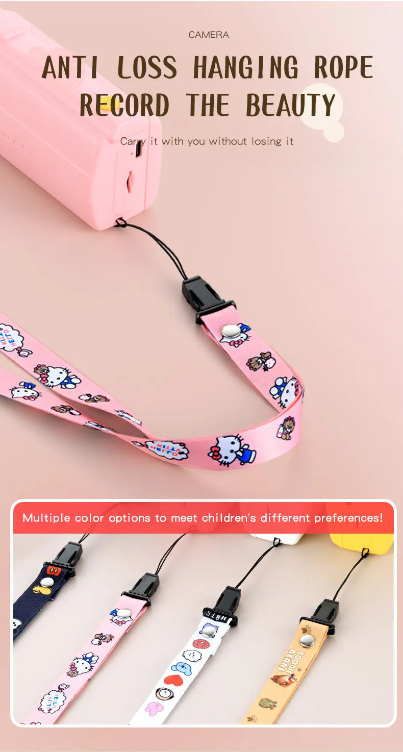 Kids Video Camcorder 1080P 20 MP High Resolution Portable Mini Digital Camera with 2.4 Inch Large Display Screen Birthday Gifts - Shoppiline
