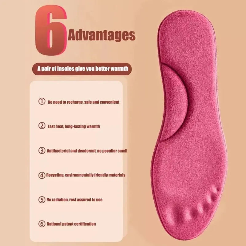 4D Massage Warme Stapel Schuhe Einlegesohlen Superweiche Latex Sportschuheinlagen für Füße Laufen Basketballschuhsohle Fußgewölbestütze Orthopädisch