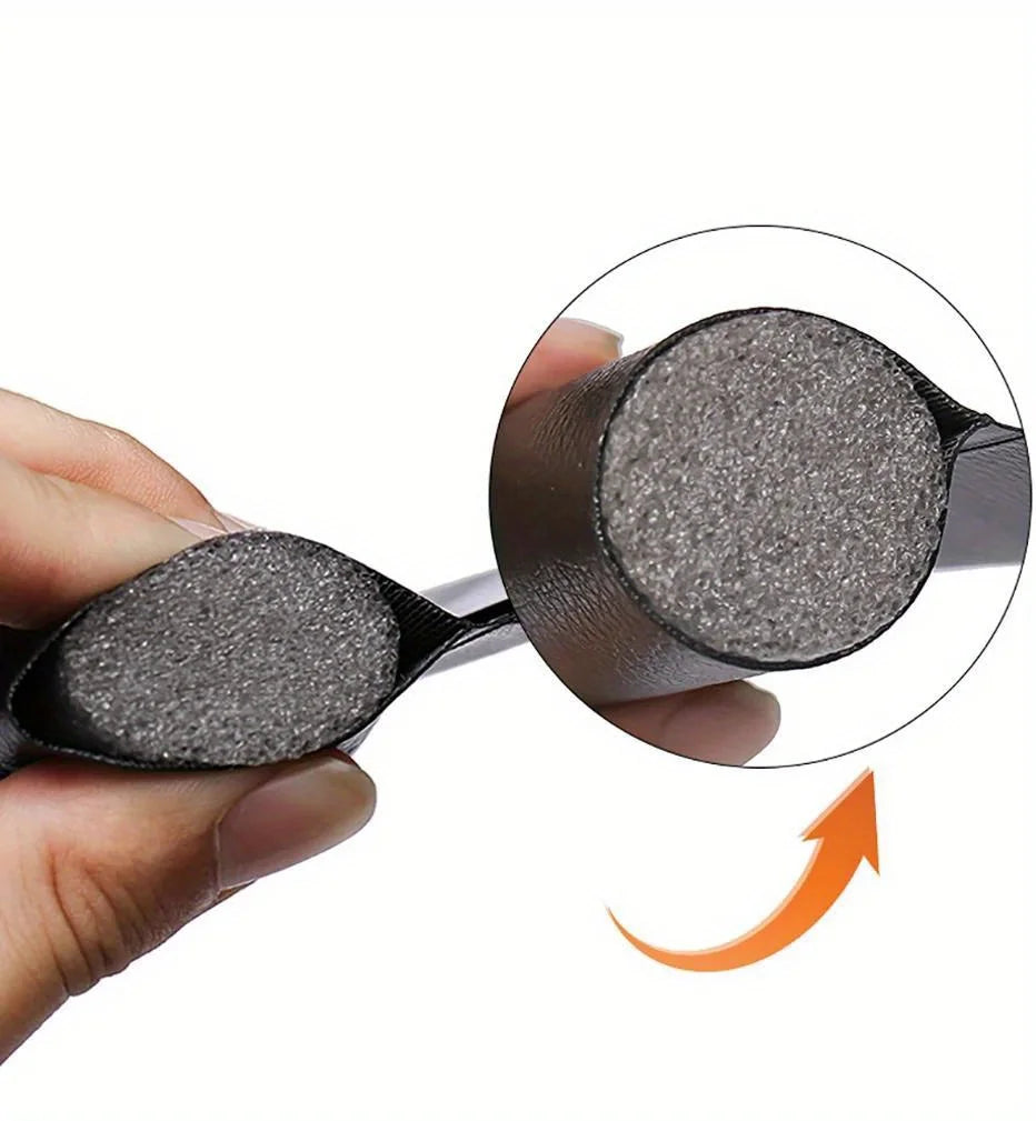 Door Draft Stopper Adjustable Under Door Seal Strip Weatherproof One Side Gap Blocker Foam Weatherstrip for Cold Air Prevention