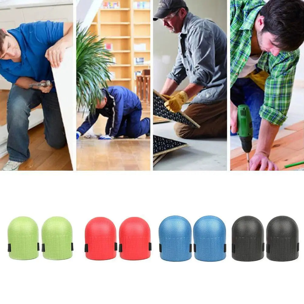 1 Pair Thickened Knee Pads for Tile, Mud, and Brick Work – Durable Floor and Garden Protection for Manual Labor