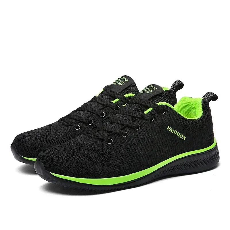 2026 Men Running Walking Knit Shoe Casual Sneakers Breathable Sports Running Athletic Gym Lightweight Outdoor Women Shoes Size