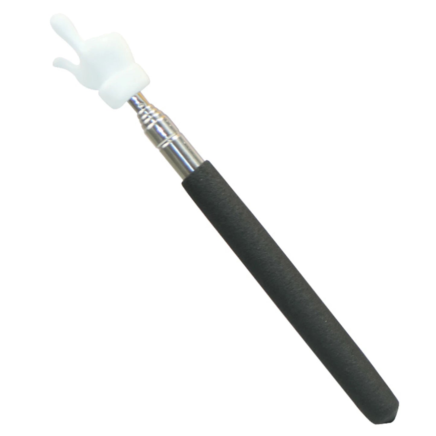 Etractable Teaching Stick Finger Design Whiteboard Pointer Handheld Presenter Finger Reading Stick Telescopic Rod Teaching Tool
