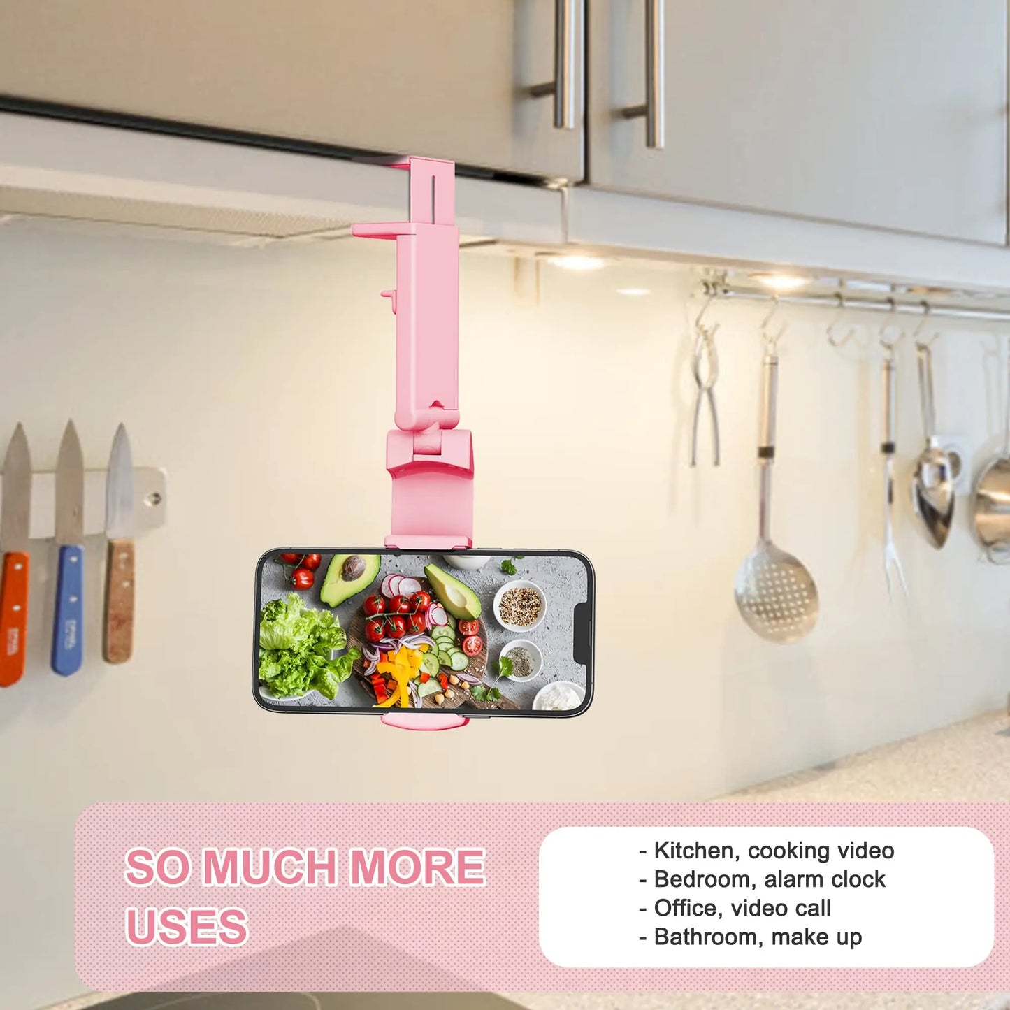 Portable Foldable Airplane Phone Stand Adjustable Rotatable Travel Holder, Multifunctional Flight Train Desk Seat Selfie Support