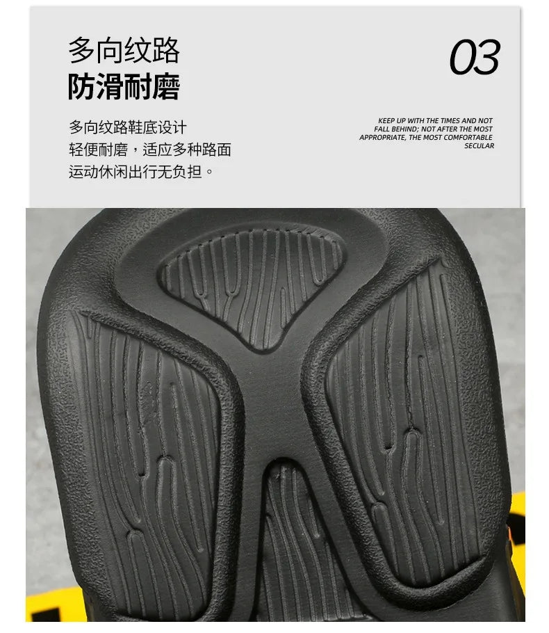 New Summer Man Massage Slippers 2026 Indoor Outdoor Beach Sandals Soft Bottom Casual Slippers Male Flip Flops Mens Sandals