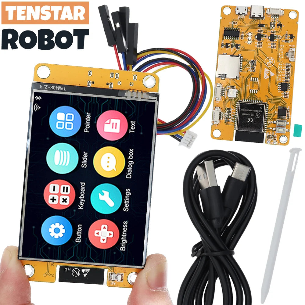 TENSTAR ESP32 LVGL WIFI&Bluetooth Development Board 2.8 "240*320 Smart Display Screen 2.8inch LCD TFT Module With Touch WROOM - Shoppiline