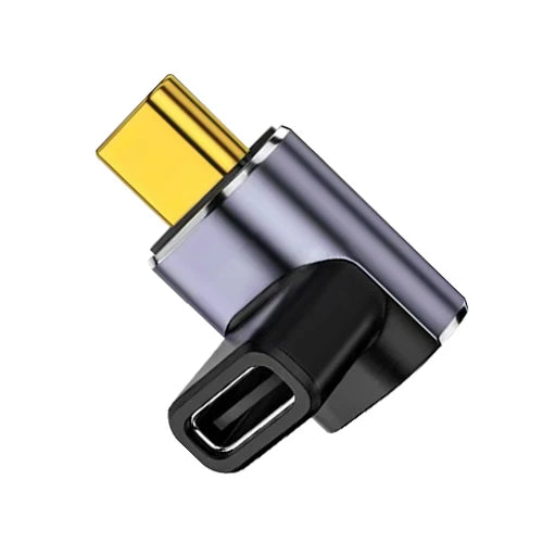 USB4.0 40Gbps OTG C-type 90 degree Adapter 100W 5A USB C to Type C Fast Charging Converter USB C Data Adapter For Macbook 8K60HZ