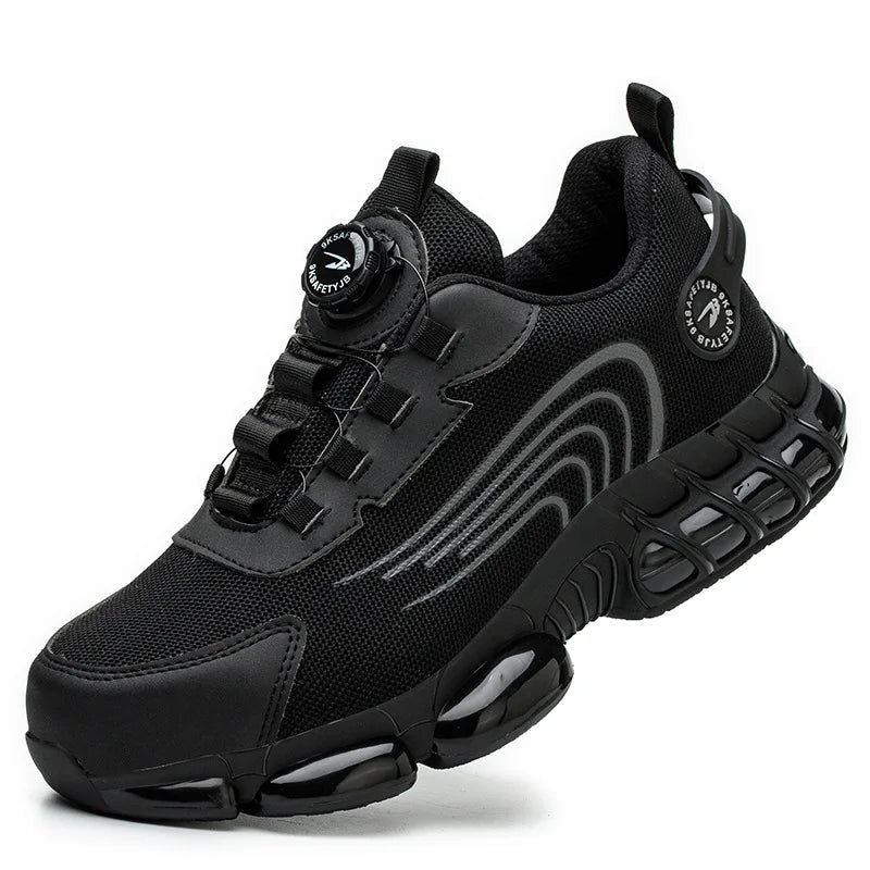 Work Boots Indestructible Safety Shoes Men Steel Toe Shoes Puncture-Proof Sneakers Women Non Slip Work Shoes Male Tactical Boots - Shoppiline