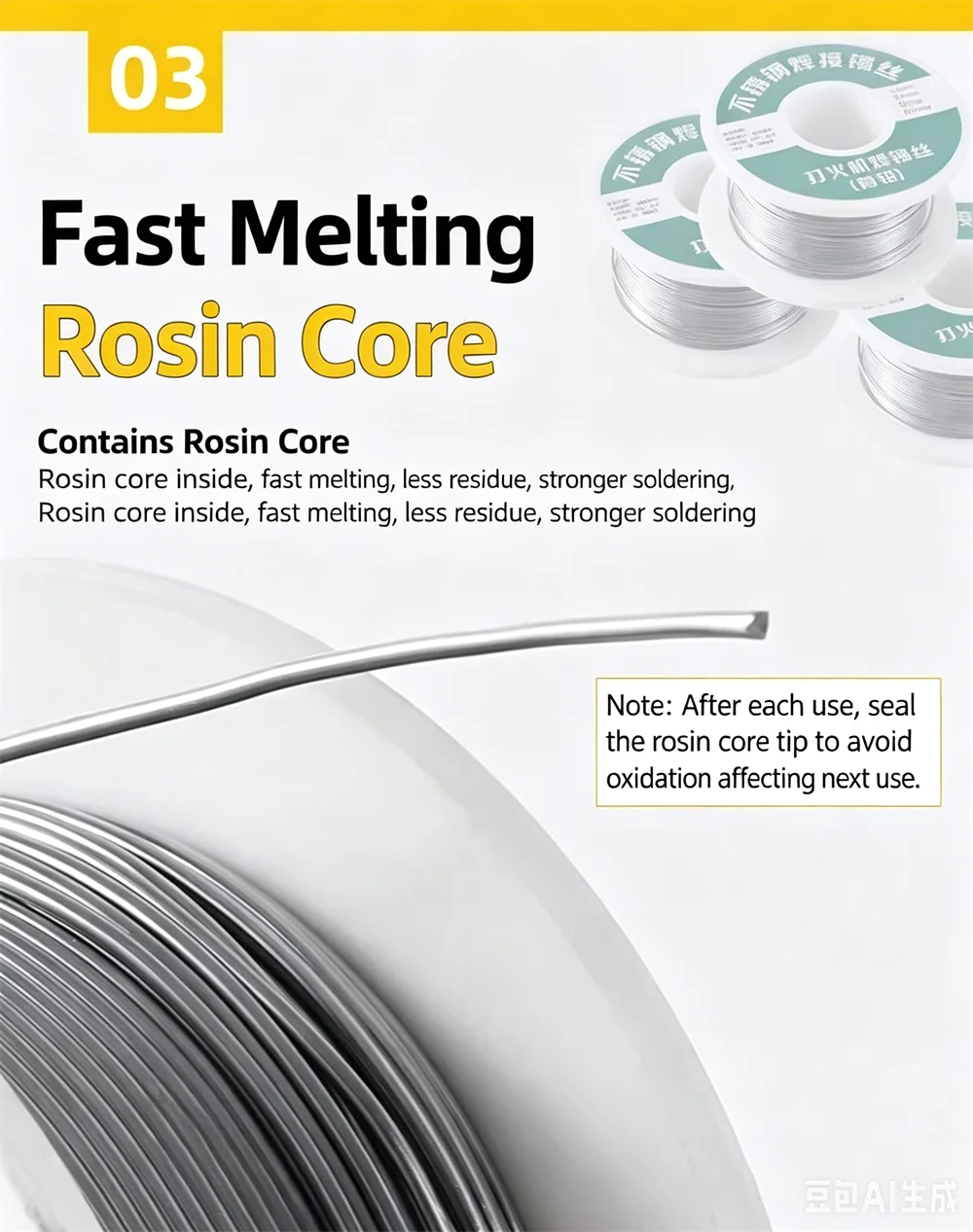 0.8mm 1.0mm 20g 50g 100g Soldering Tin Wire Tin Melt Rosin Core Solder Soldering Wire Roll No-clean FLUX 2.0%