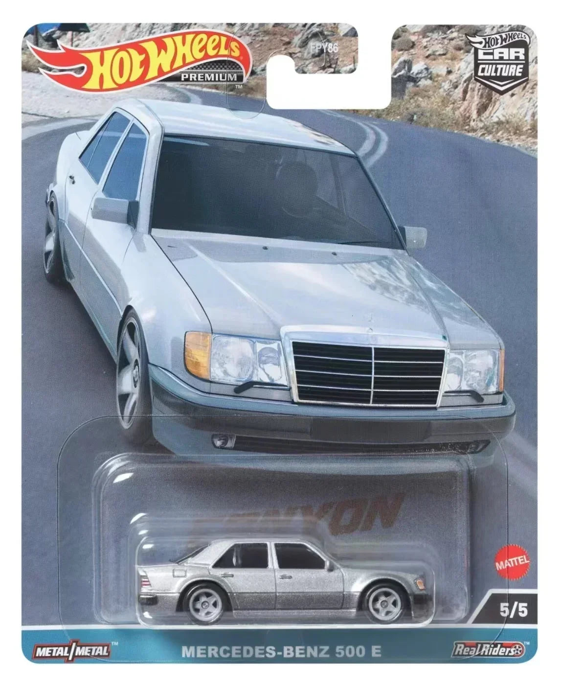 Original Hot Wheels Premium Models Car Culture Race Day Canyon Real Riders Audi Ford Mercedes C-class Toys for Boys 1/64 Vehicle