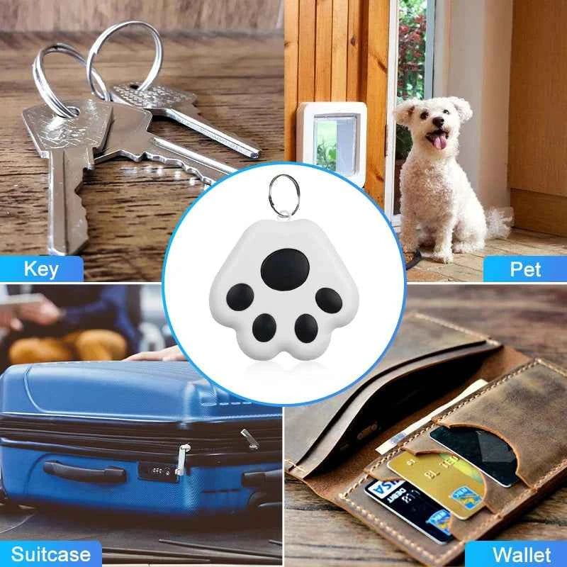 Smart Mini GPS Tracker Bluetooth Anti-Lost Device for Kids Bag Pet Locator Compatible with iOS And Android
