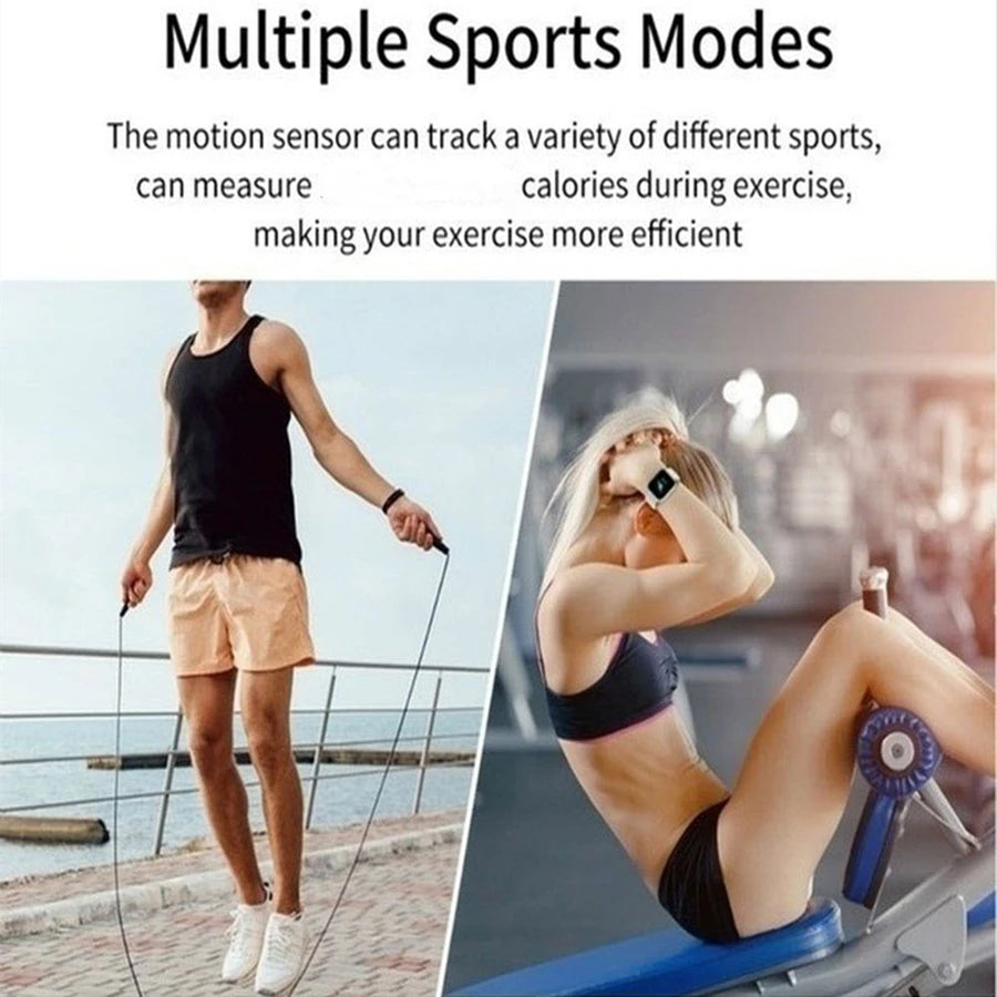 Sport-Smartwatch Für Herren Damen Uhren Fitness Herzfrequenzmesser Elektronische Smartwatch Kalorien-Musik-Player Y68 Armband Kinder