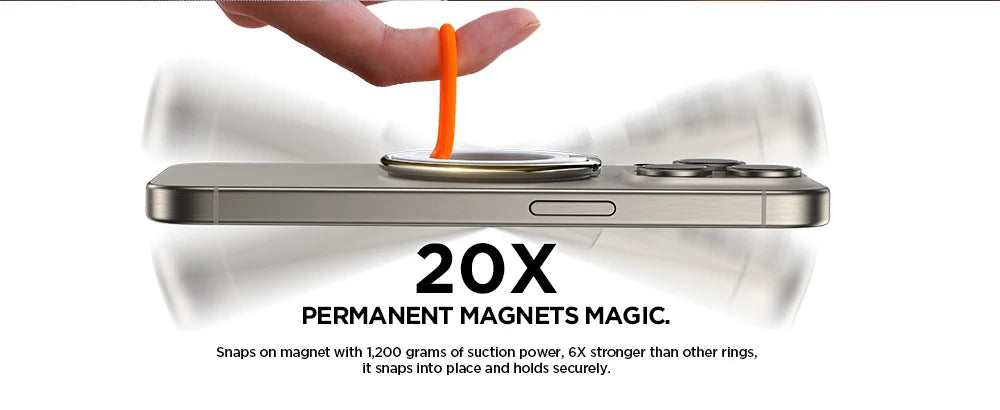 Joyroom Ring Phone Holder Colorful Magnetic Kickstand Silicone Ring Magnetic Phone Grip Holder Stand For iPhone Samsung Huawei - Shoppiline