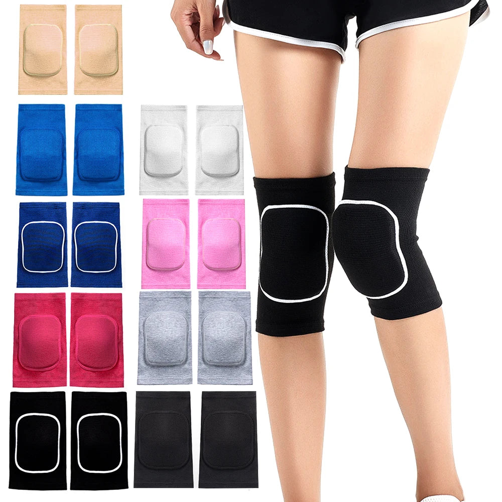 Soft Breathable Volleyball Knee Pads for Dancers Men Women Kids Protective Knees for Football Dance Yoga Tennis Running Cycling