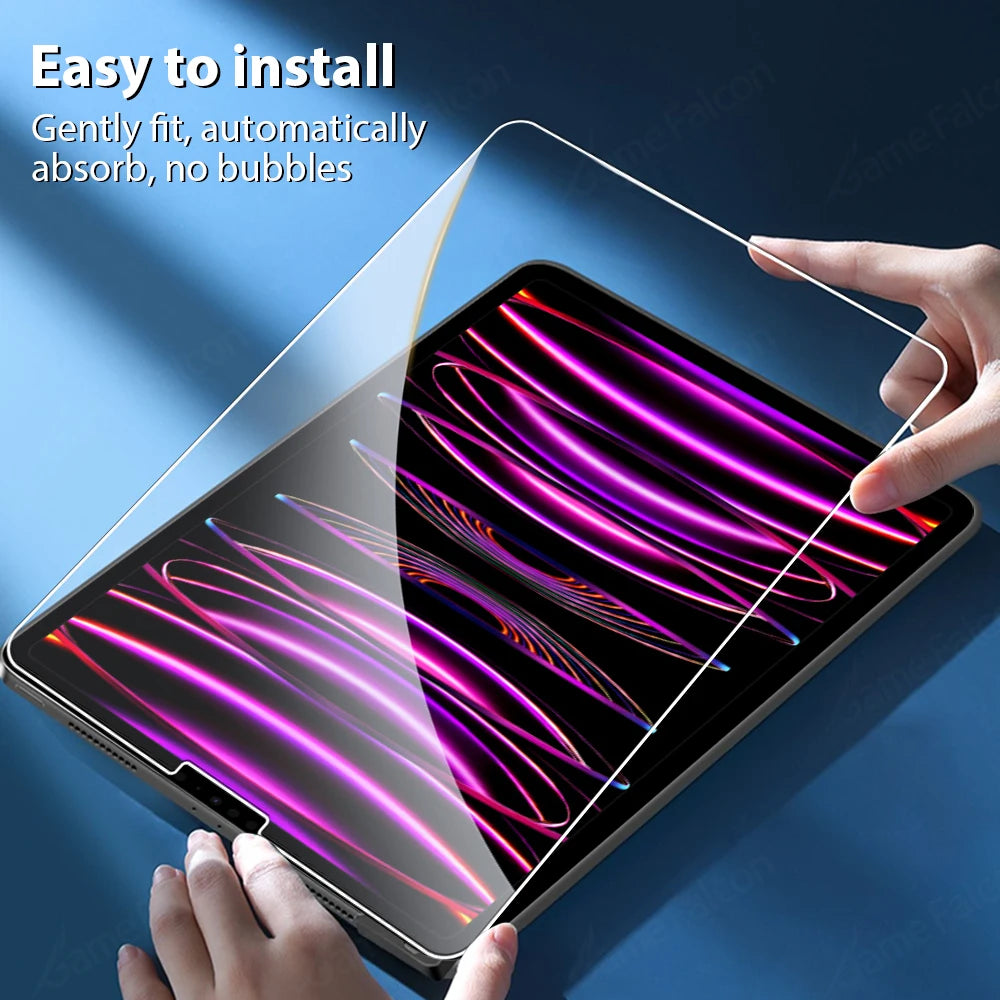 Tempered Glass Screen Protector For Ipad Pro 13 11th M5 M4 2025 12.9 A16 Air 11 5 4 M3 M2 10 9 9th 10th Generation Mini 7 6 Film