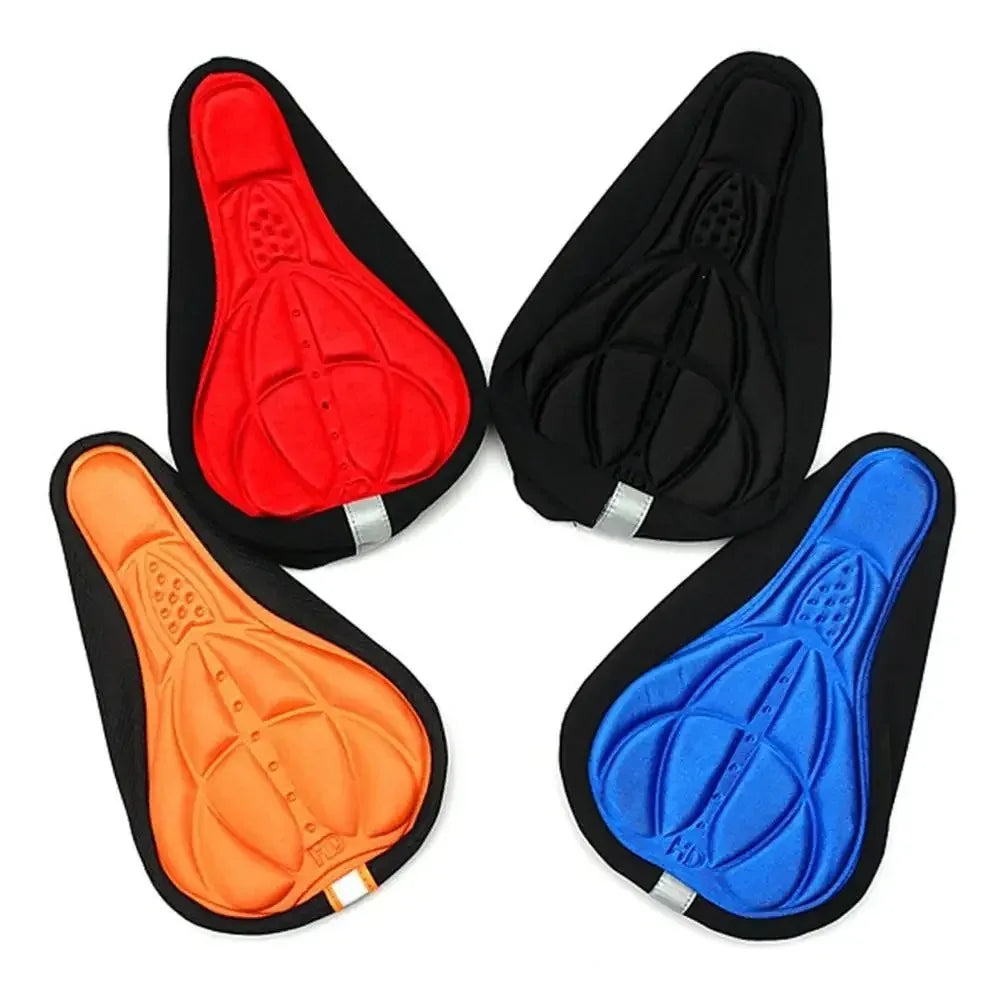 1PC Bicycle Saddle Cover 3D Soft Thickened Sponge Pad for MTB Breathable Outdoor Cycling Seat Cushion Bike Accessories