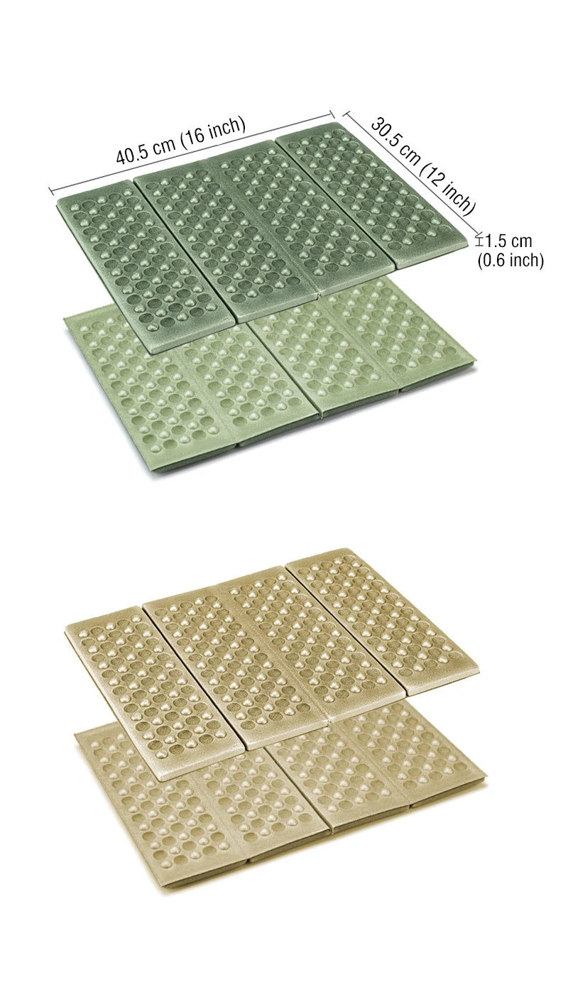 Naturehike Camping Mat Ultralight Folding Mini Mat Portable Foldable Picnic Pad Tent Sleeping Pad Outdoor Hiking Beach Mat