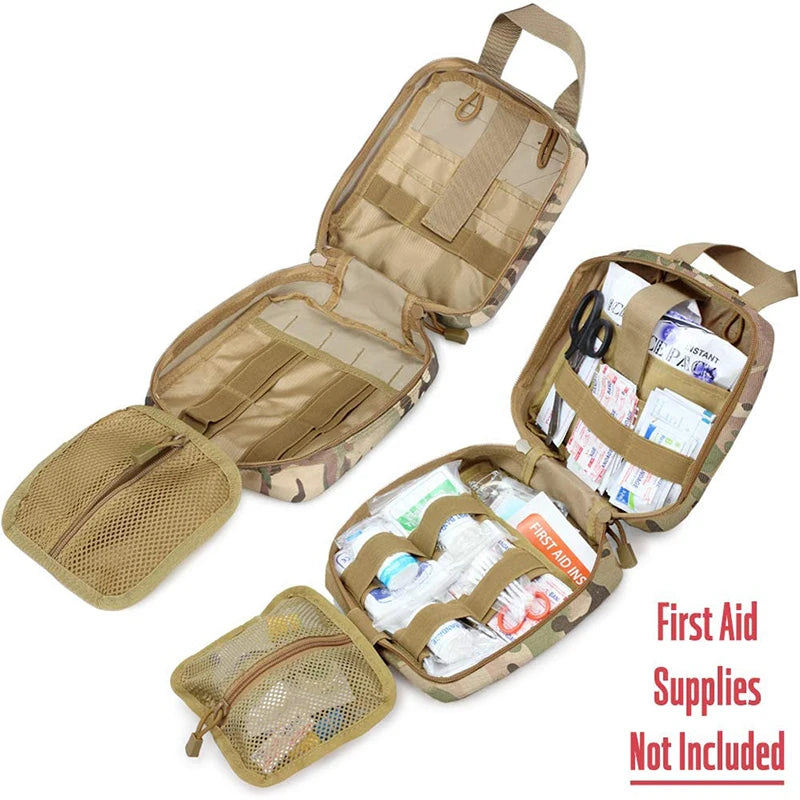Outdoor First aid kit EDC Molle Medical Kit IFAK Survival Emergency Pack EDC Travel Fishing Camping Hiking Hunting Accessories