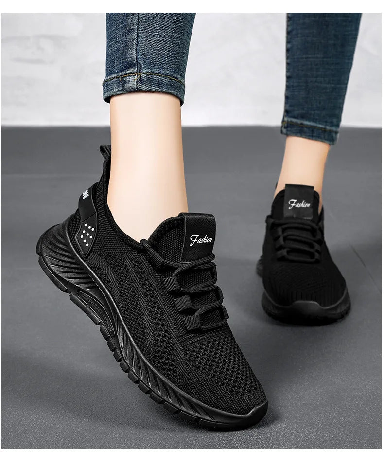 Women's Shoes Summer 2025 Casual Sneakers Breathable Mesh Lightweight Affordable Free Shipping