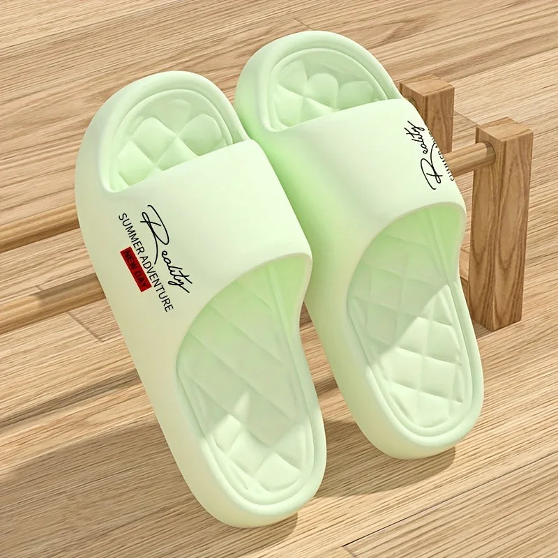 Summer Innovative Design EVA Men's Shoes, Soft and Lightweight Home Slippers, Suitable for Indoor and Outdoor Leisure Activities