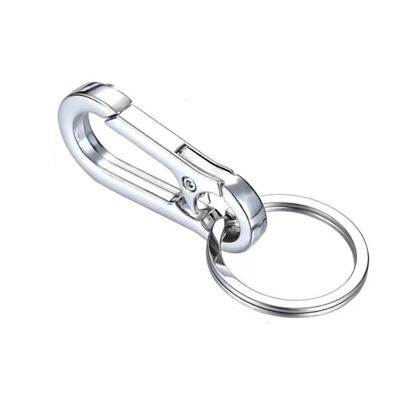 4Pcs Metal Carabiner Clip Keychain Hook Holder Key Ring Organizer for Car Keys Daily Storage
