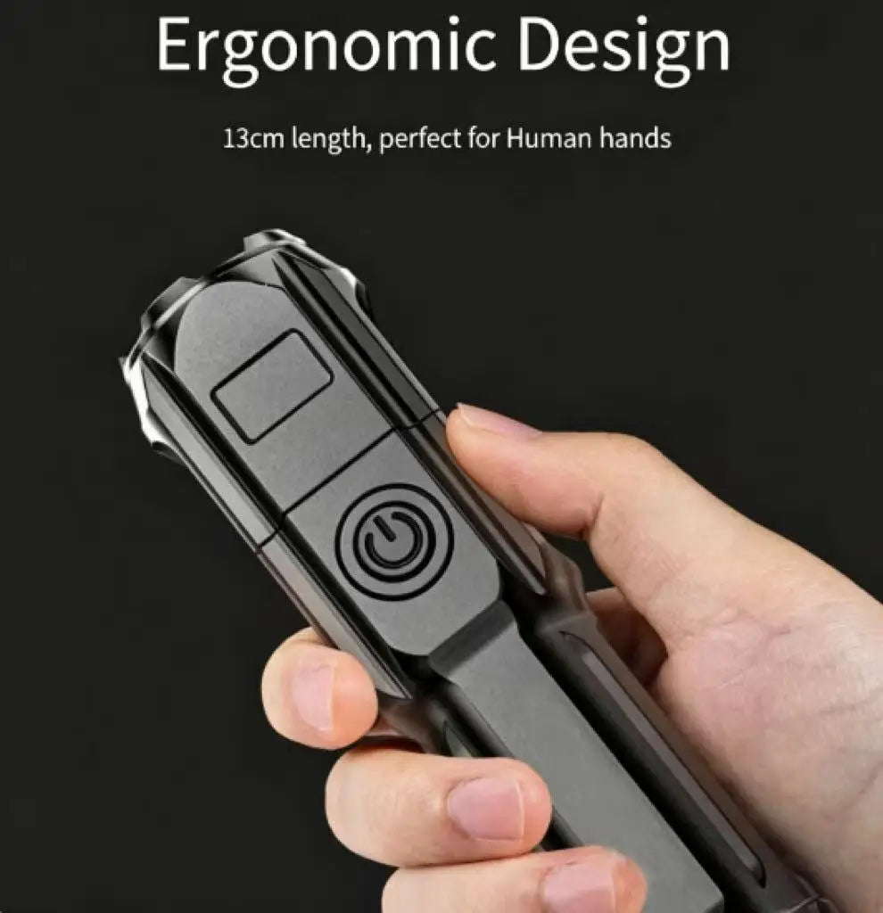 Ultra Bright Torch Built-in Battery Flash Light Emergency Spotlights 5km 1500W Most Powerful Led Flashlights Tactical