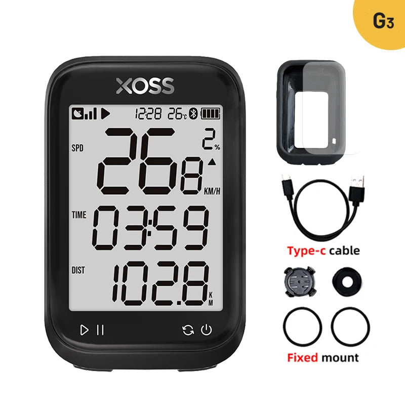 XOSS New G2 GPS G2+ Cycling Computer G Plus Wireless Speedometer Bluetooth Tracker Waterproof Road Bike MTB Bicycle Odometer