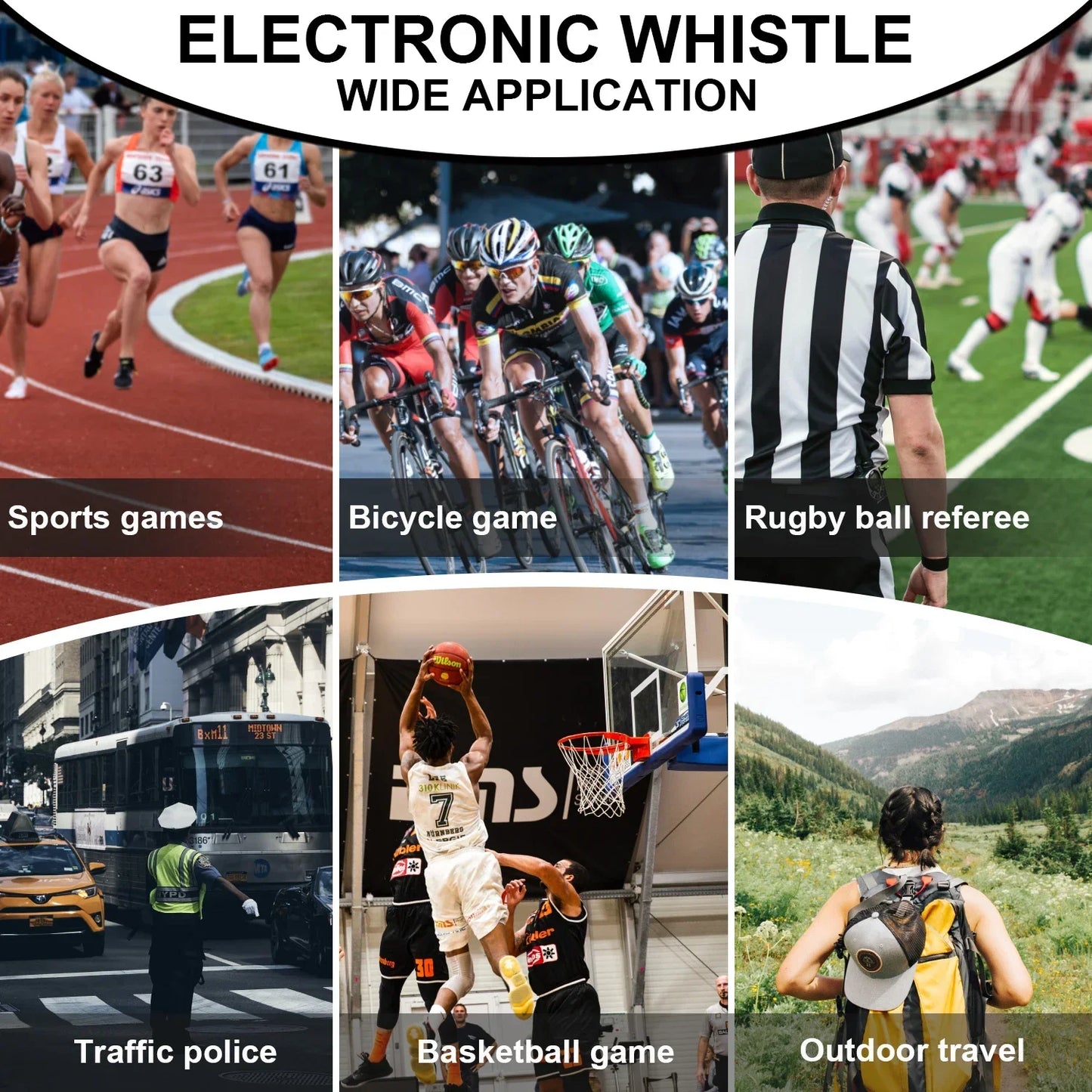 3Electronic Whistle with Sound Effects, Suitable for Outdoor Sports，Traffic Control，Ball Game Referee，Pigeon Pet Training - Shoppiline